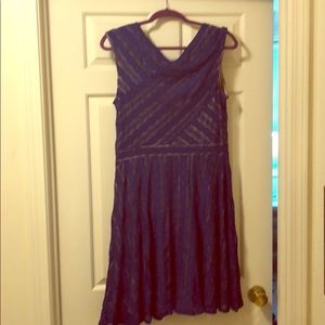Size 12 women’s dress. Blue sleeveless